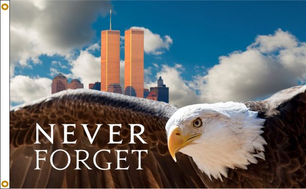 Never Forget Eagle - 3x5'