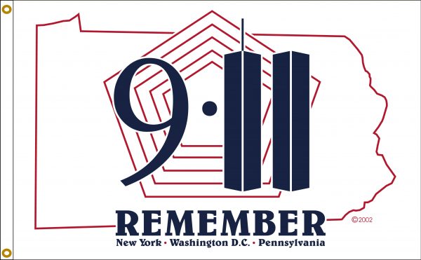 911 Remember - 3x5'