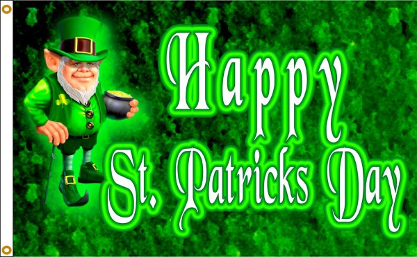 St. Patrick's Day Leprechaun - 3x5'