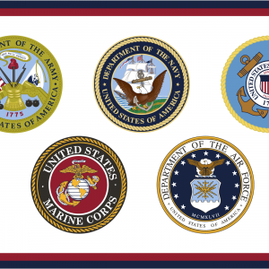 U.S. Armed Forces - 2x3'